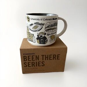 STARBUCKS University of Colorado Boulder Been There Series Campus Collection